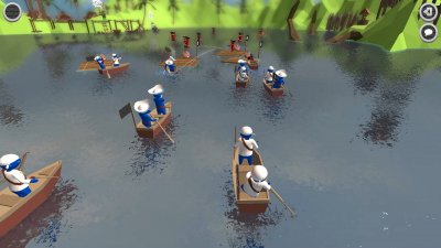 Stupid Raft Battle Simulator