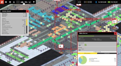 Production Line Car factory simulation